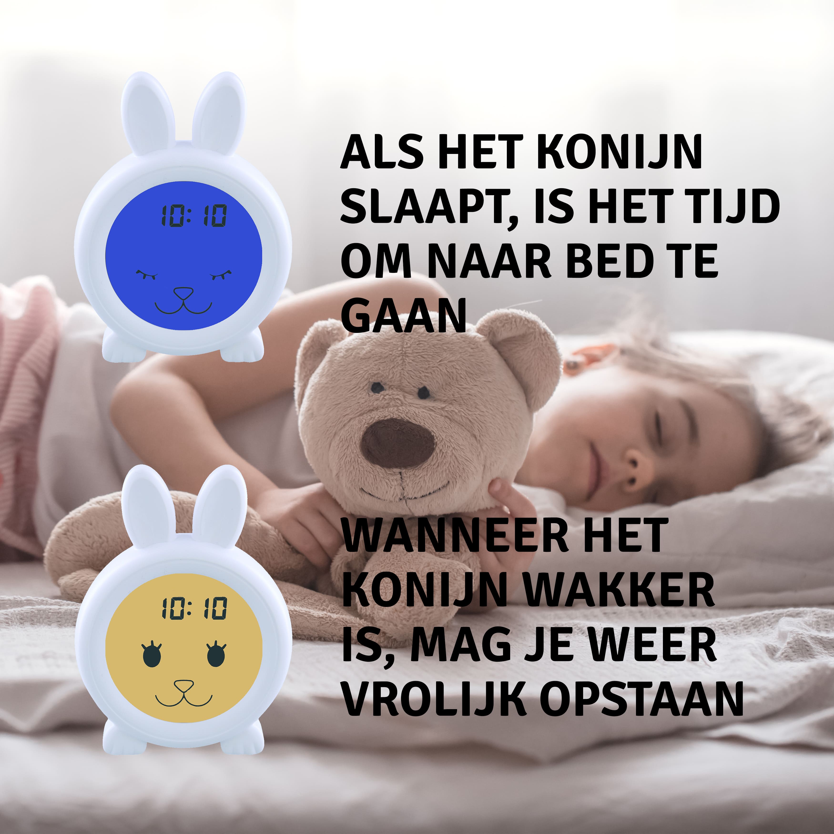 Sleepyy - Slaaptrainer Konijn voor kinderen Sleepyy - Slaaptrainer Konijn voor kinderen