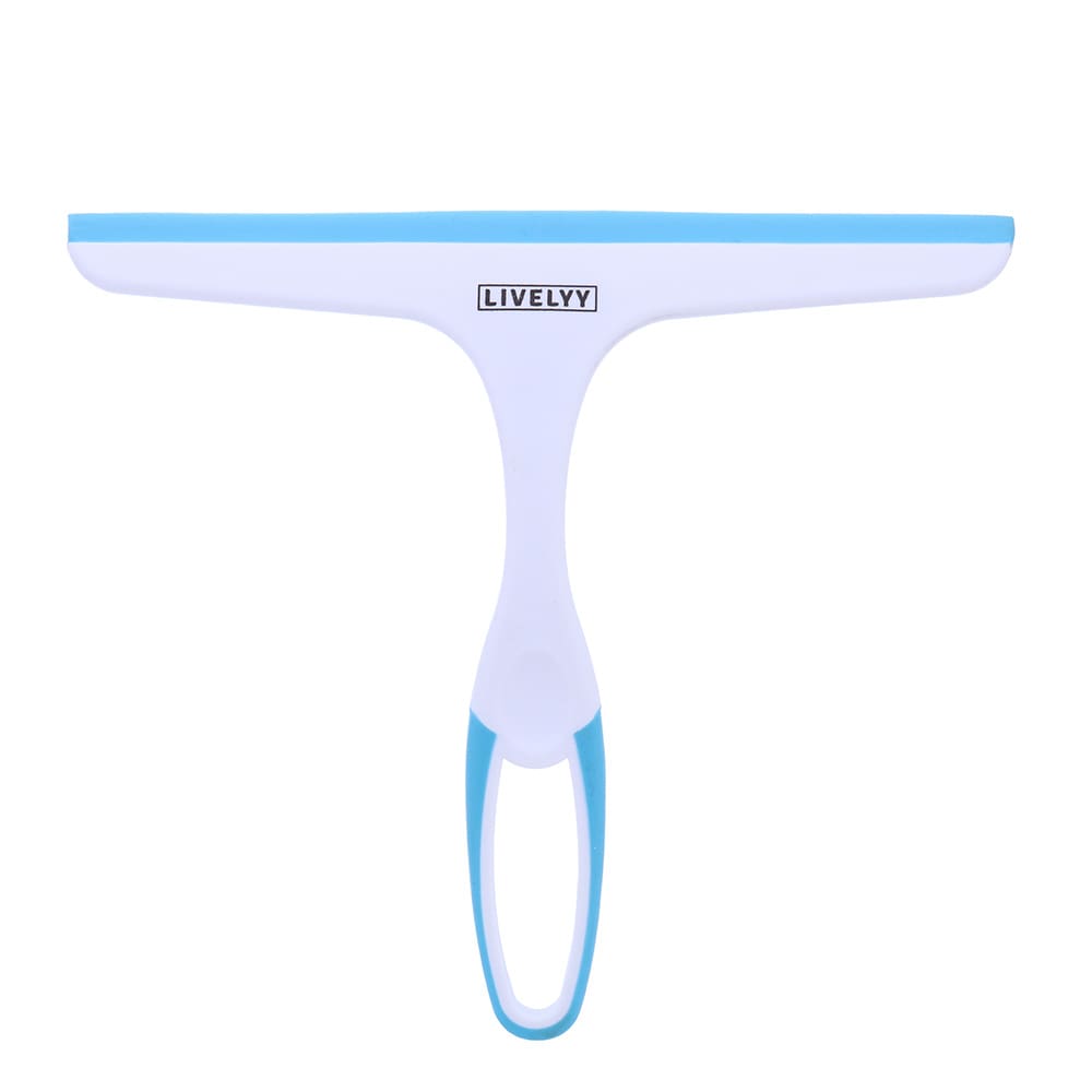 Livelyy - Professionele Douchewisser Blauw / Wit Livelyy - Professionele Douchewisser Blauw / Wit