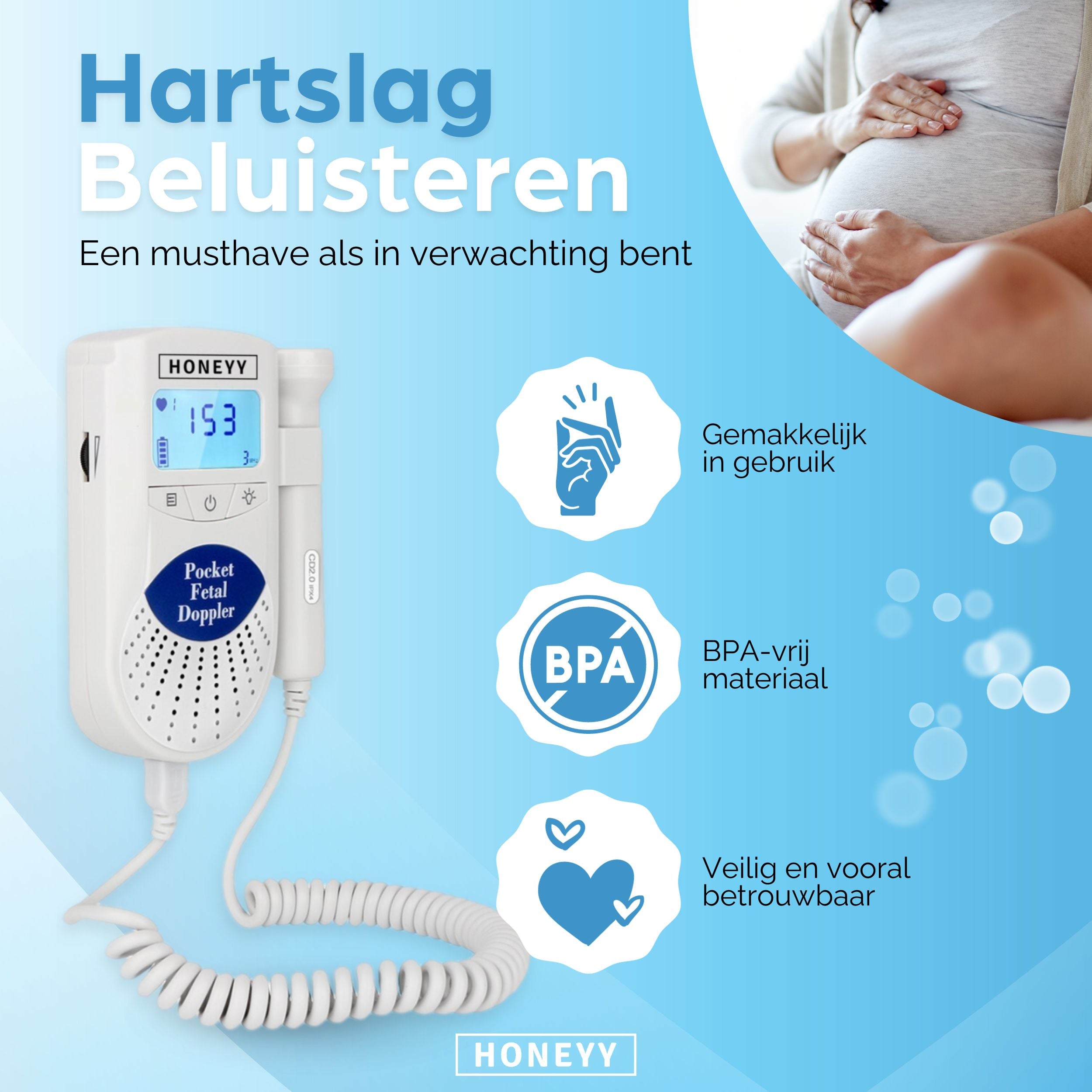 Honeyy - Professionele Doppler Honeyy - Professionele Doppler